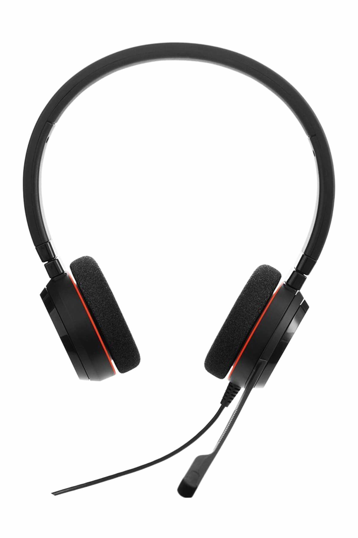 Jabra Evolve 20 Duo USB NC Mikrofonlu Kulak Üstü Kulaklık - Siyah