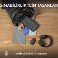 Logitech K380s Pebble Keys 2 Çoklu Cihaz Özellikli Bluetooth Türkçe Q Klavye - Siyah