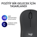 Logitech M240 Sessiz Kompakt Kablosuz Bluetooth Mouse - Siyah
