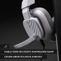 Logitech Astro A10 Kablolu Bilgisayar için Oyuncu Kulaklığı, Gri