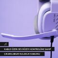 Logitech Astro A10 Kablolu Bilgisayar Için Oyuncu Kulaklığı, Lila