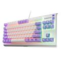 SteelSeries Apex 3 TKL RGB Suya ve Toza Dayanıklı Türkçe Gaming Klavye – Amethyst