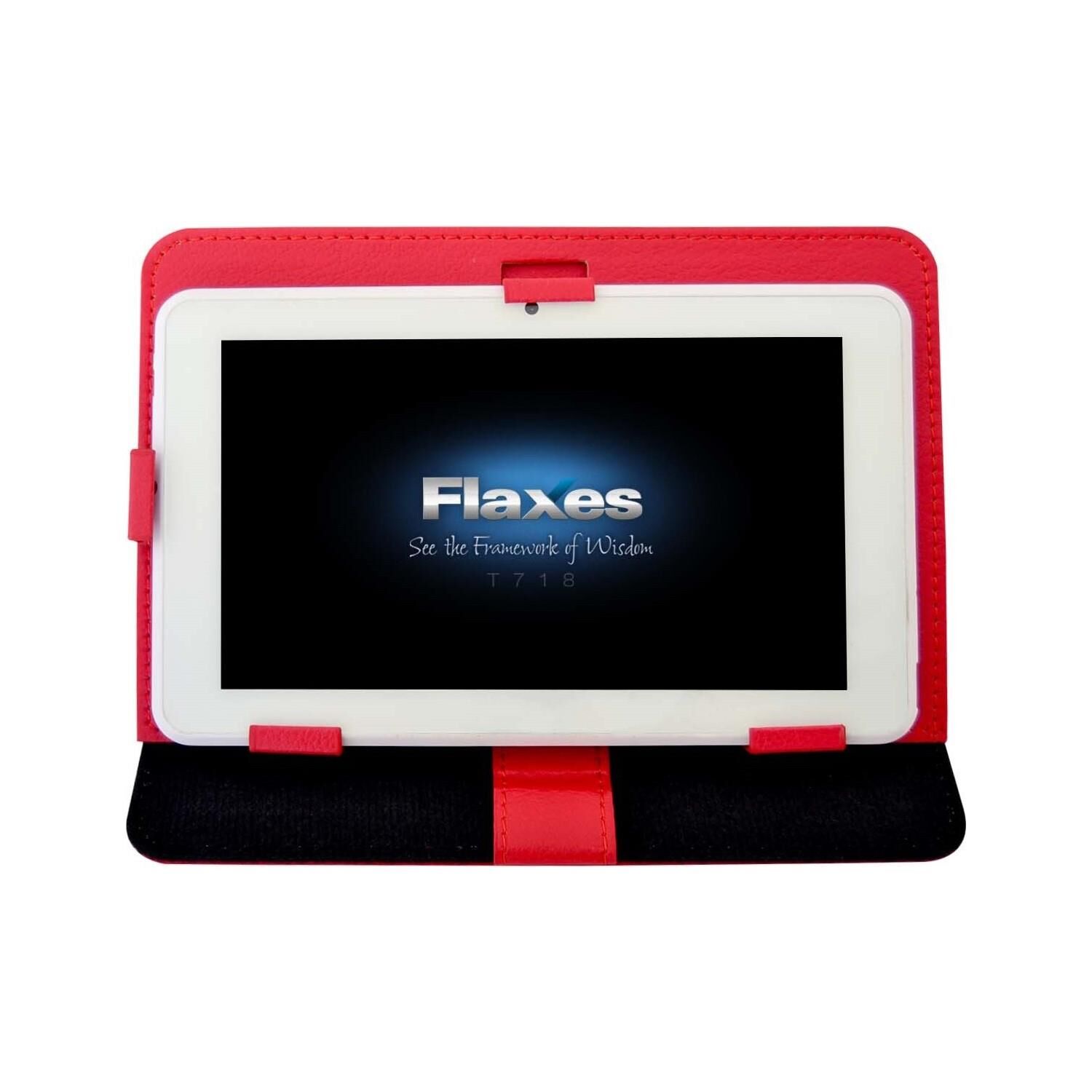 Flaxes FDK-101K Universal 10,1” Tablet Kılıfı Kırmızı