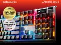 SteelSeries Apex Pro Gen 3 RGB Mekanik Oyuncu Klavyesi (UK)