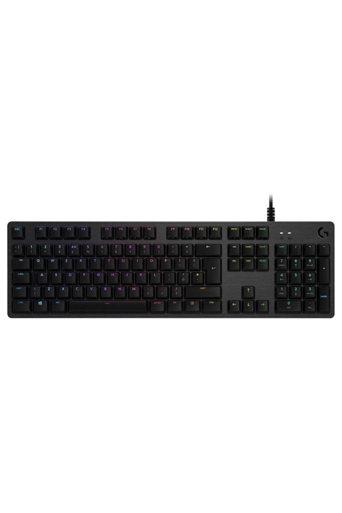 Logitech G512 Carbon Lightsync GX Brown Switch RGB Mekanik Türkçe Oyuncu Klavyesi 920-009353