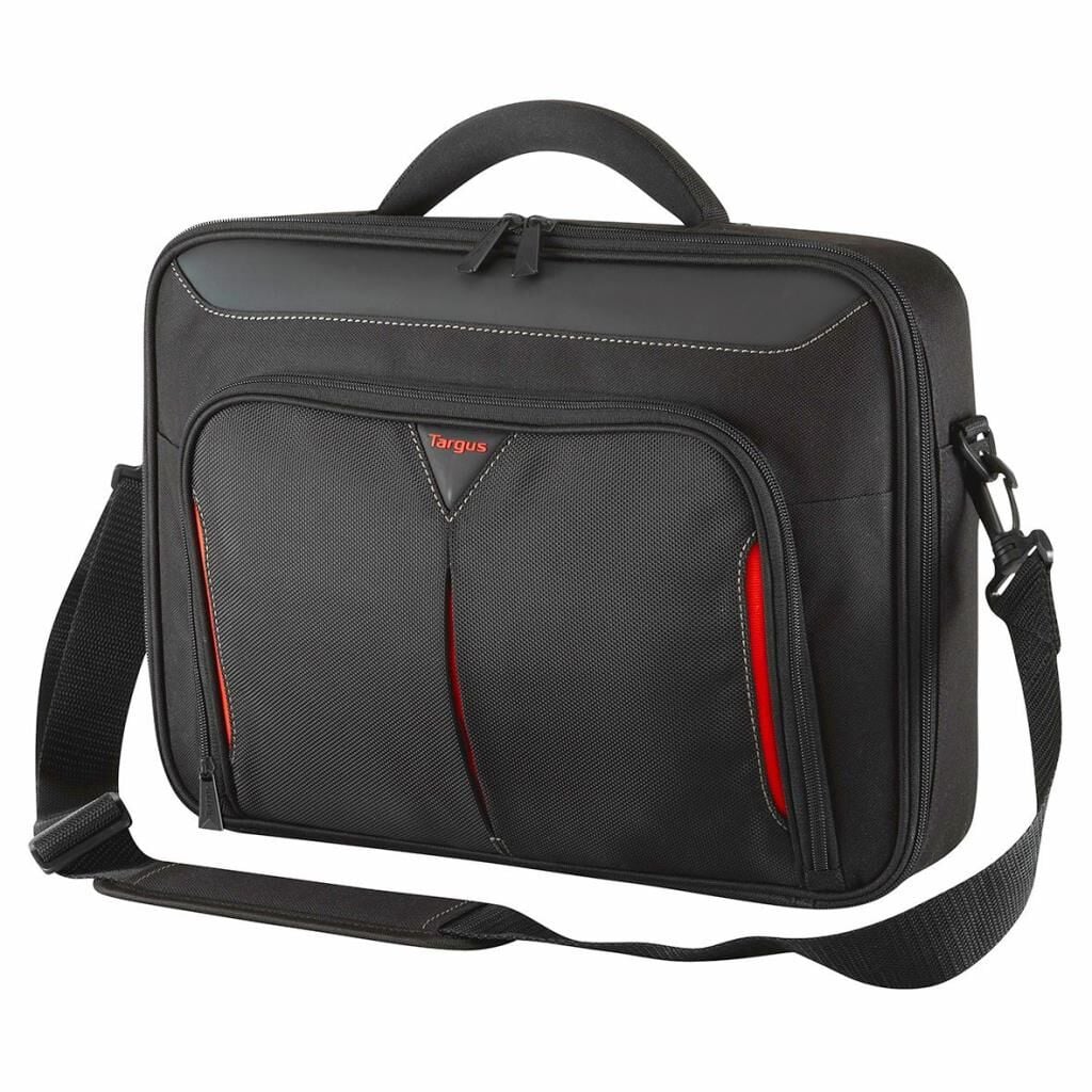 Targus CN414 Laptop Çantası 13-14.3'' Clamshell Case - Black/Red