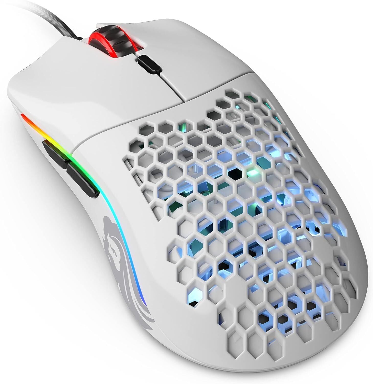 Glorious Model O Kablolu Parlak Beyaz RGB Oyuncu Mouse GO-GWHITE