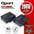 Qport Q-VEX200 200 Metre Vga Extender 2li Paket
