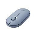Logitech M350 Pebble İnce Kablosuz Bluetooth Mouse Mavi - Gri 910-005719
