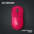 Logitech G PRO X SUPERLIGHT 2 Hafif HERO 2 Sensör 32.000 DPI LIGHTSPEED Kablosuz Oyuncu Mouse - Pembe