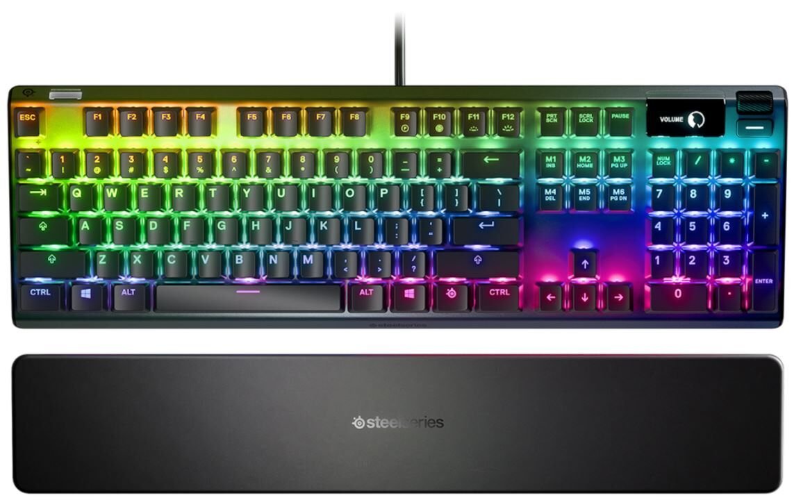 SteelSeries Apex 7 RGB Red Switch Mekanik Gaming Türkçe Q Klavye