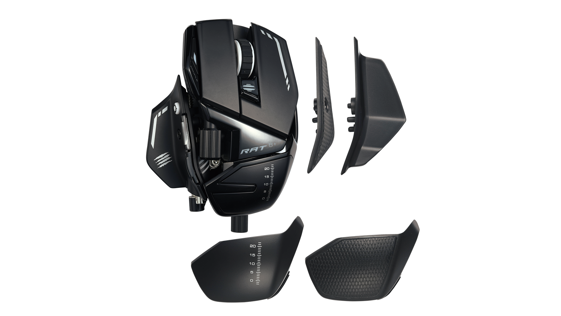 Mad Catz The Authentic RAT 8+ Gaming Mouse - Siyah