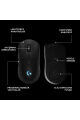 Logitech G PRO 2 LIGHTSPEED HERO 2 32K DPI Sensör PC/Mac için Kablosuz Oyuncu Mouse, Siyah 910-007296