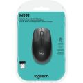 Logitech M191 Gri-Siyah Kablosuz Optik Mouse 910-005922