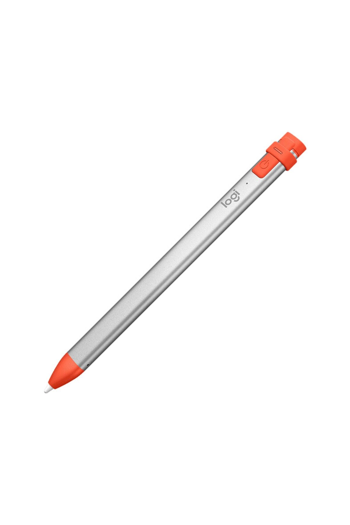 Logitech Crayon iPad Uyumlu Dijital Kalem - Açık Gri 914-000034
