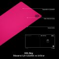SteelSeries QcK Heavy XXL Gaming Mousepad - Magenta