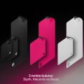 SteelSeries QcK Heavy Large Gaming Mousepad - Magenta