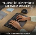 Logitech Wave Keys Kablosuz Bluetooth Dolgulu Avuç İçi Destekli Ergonomik Türkçe Q Klavye, Siyah