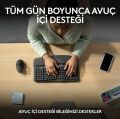 Logitech Wave Keys Kablosuz Bluetooth Dolgulu Avuç İçi Destekli Ergonomik Türkçe Q Klavye, Siyah