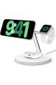 Belkin BoostCharge PRO Qi2 15W 3in1 MagSafe Şarj Standı WIZ009vfWH-V2