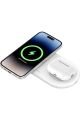 Belkin BoostCharge Pro 2'si 1 Uyumlu arada MageSafe Kablosuz Şarj İstasyonu WIZ021vfWH