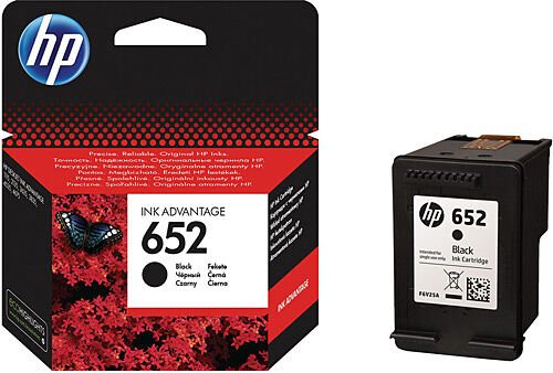 HP 652 Siyah Orijinal Mürekkep Kartuş (F6V25AE)
