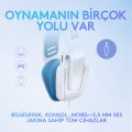 Logitech G335 Kablolu Kulak Üstü Oyuncu Kulaklığı Beyaz 981-001018