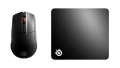 SteelSeries Rival 3 Wireless Oyuncu Mouse & Qck Large Mouse Pad