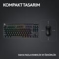 Logitech G PRO X TKL LIGHTSPEED Kablosuz LIGHTSYNC RGB Mekanik Tactile Switch İngilizce Oyun Klavyesi - Siyah
