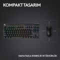 Logitech G PRO X TKL LIGHTSPEED Kablosuz LIGHTSYNC RGB Mekanik Tactile Switch İngilizce Oyun Klavyesi - Siyah