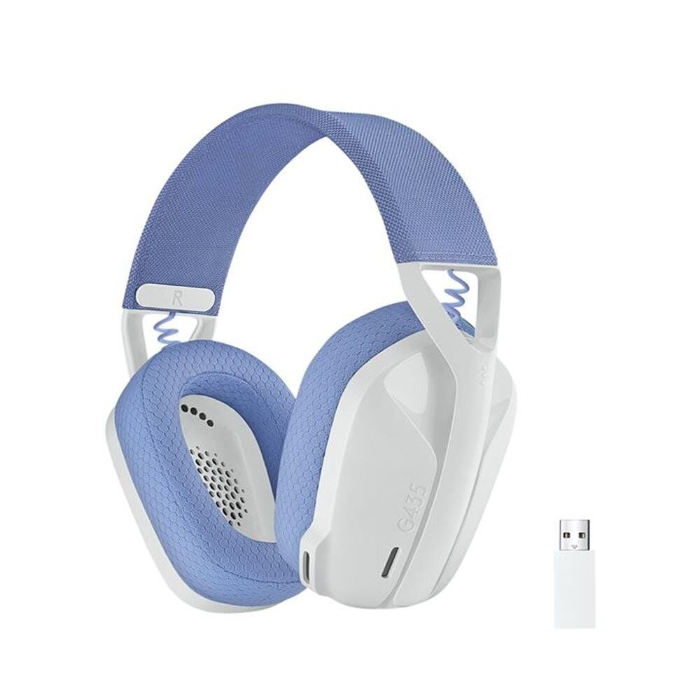 Logitech G435 Lightspeed Kablosuz Gaming Kulaklık - Beyaz 981-001074