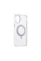 Baseus SkyRing Serisi 360° MagSafe Telefon Kılıfı Standlı iPhone 16 - Şeffaf