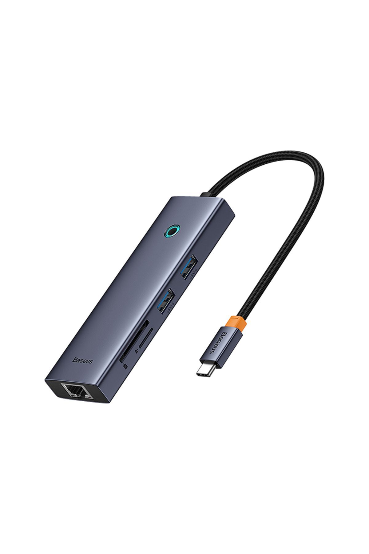Baseus Ultrajoy 7in1 Type-C Hub  (Type-C to 1xHDMI4K@30Hz + 2xUSB 3.0 + 1xPD +RJ45 + SD/TF3.0)