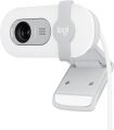 Logitech Brio 100 Full HD 1080p Gizlilik Kapaklı Mikrofonlu Web Kamerası - Beyaz