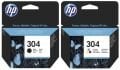 HP 304 Siyah ve Renkli Mürekkep Kartuş N9K06AE, N9K05AE