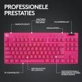 Logitech G PRO X TKL LIGHTSPEED Kablosuz LIGHTSYNC RGB Mekanik Tactile Switch İngilizce Oyun Klavyesi - Pembe