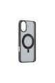 Baseus SkyRing Serisi 360° MagSafe Telefon Kılıfı Standlı iPhone 16 Plus - Siyah