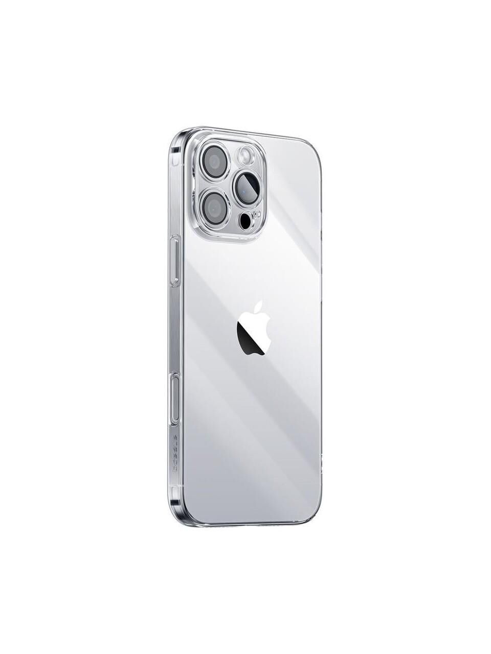 Baseus Simple Serisi Telefon Kılıfı iPhone 16 Pro Max - Şeffaf