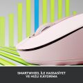 Logitech Signature M650 Büyük Boy Sağ El Için Sessiz Kablosuz Mouse - Pembe