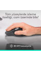 Logitech MX Master 4 Dokunsal Geri Bildirimli 8000 DPI Sessiz Kablosuz Bluetooth Mouse - Koyu Gri