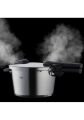 Fissler Vitaquick Glossy 10 Litre Düdüklü Tencere Gri