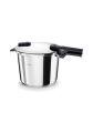 Fissler Vitaquick Glossy 10 Litre Düdüklü Tencere Gri