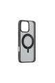 Baseus SkyRing Serisi 360° MagSafe Telefon Kılıfı Standlı iPhone 16 Pro - Siyah