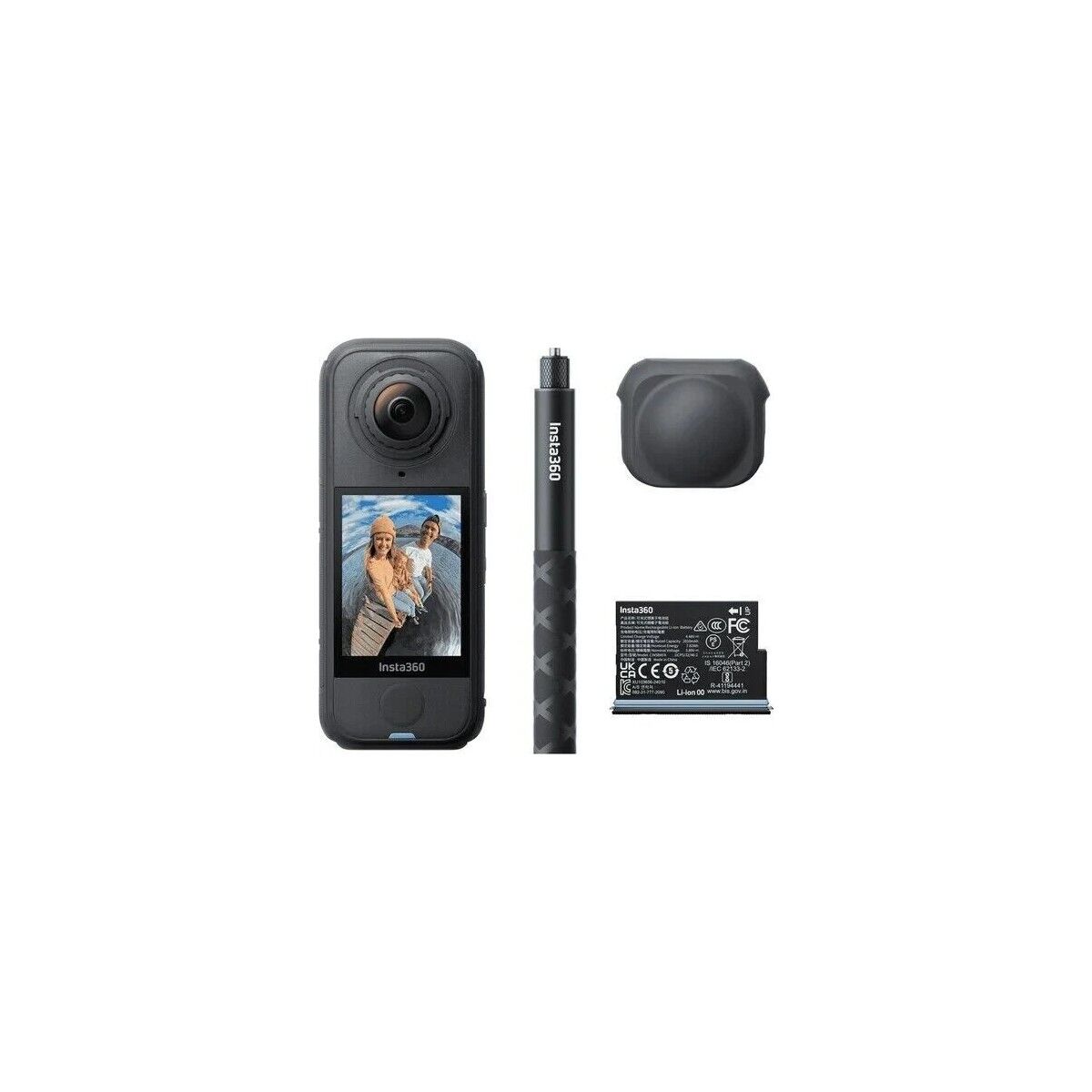 Insta360 X4 Aksiyon Kamerası Starter Bundle 8K Çözünürlük ve LCD Ekran Özellikleriyle