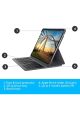 Logitech Slim Folio Pro iPad Pro 11 inç 1. 2. 3. 4. Nesil Uyumlu Aydınlatmalı Klavyeli Kılıf -İngilizce