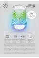 SteelSeries Aerox 3 Wireless Ghost Edition Kablosuz Gaming Mouse