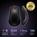SteelSeries Rival 3 Wireless Gen 2 Gaming Mouse - 2.4GHz ve Bluetooth Bağlantı - Siyah