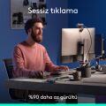Logitech MX Master 3S Bluetooth Edition Performans 8000 DPI Optik Sensörlü Sessiz Kablosuz Mouse, Siyah