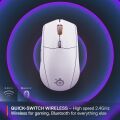 SteelSeries Rival 3 Wireless Gen 2 Gaming Mouse - 2.4GHz ve Bluetooth Bağlantı - Beyaz