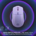 SteelSeries Rival 3 Wireless Gen 2 Gaming Mouse - 2.4GHz ve Bluetooth Bağlantı - Lila